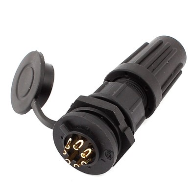 Z108-7 AC 125V 4A 7 Pins Male Electric Aviation Panel Connector IP68