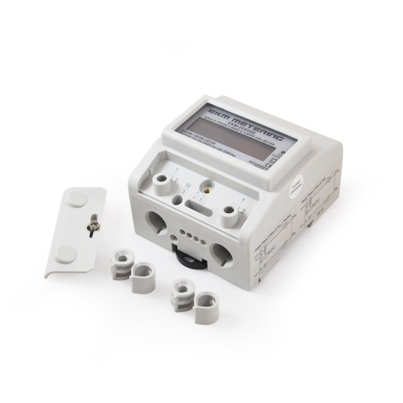 Utility Power Meter Electric 110V 220V RV Trailer Park Solar Wind Watt