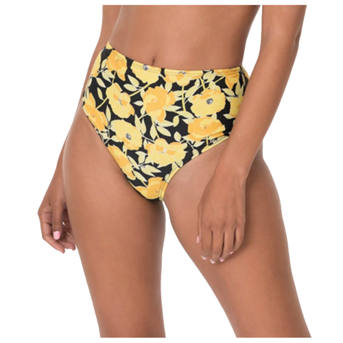 

Уникальный винтажный женский низ купальника Flora, желтый