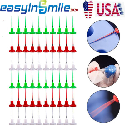 Dental Endo Activator Tip Sonic Irrigator Root Canal Cleaning 60 Tips No Break