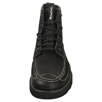 PAUL SMITH PAUL SMITH TUFNEL MENS BLACK ANKLE BOOTS - 8 UK