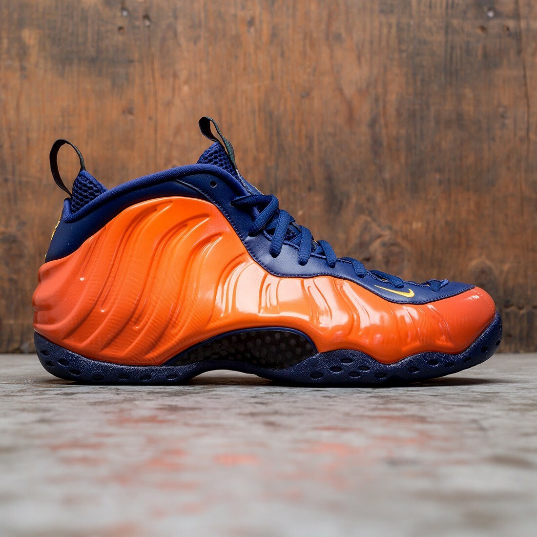 blue and orange foamposites