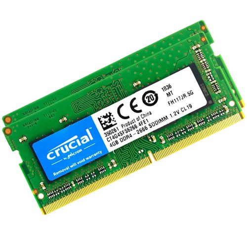 crucial 8GB DDR4-2400 SO-DIMM メモリ crucial 8GB DDR4-2400 SO-DIMM メモリ Crucial 8GB, 260-pin