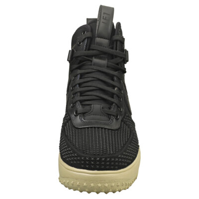Pre-owned Nike Lunar Force 1 Duckboot Mens Black Olive Fashion Sneakers In Green