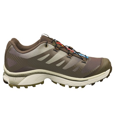 Pre-owned Salomon Xt-4 Og Aurora Borealis Mens Fashion Trainers In Canteen - 10.5 Us In Green
