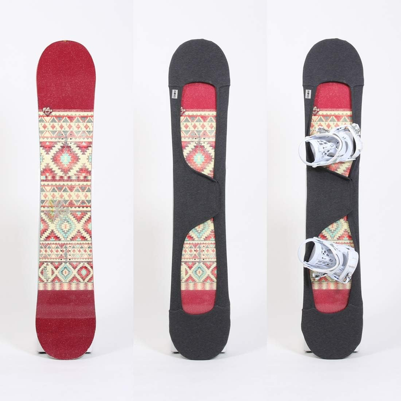 Snowboard Protection Soft Cover Sleeve with Binding Open