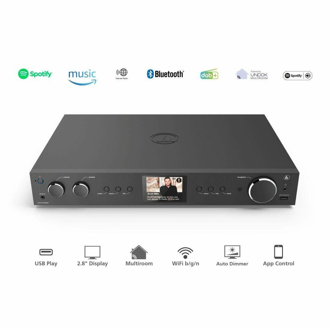 Купить Радио тюнер Hama Digital HiFi Tuner DIT2100MSBT Internet Radio ...