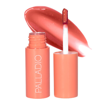 Palladio Jelly Tint, Liquid Stain for Cheeks & Lips, Vivid Color Lip Stain