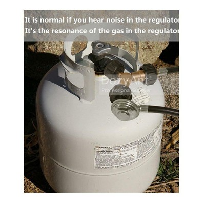 2 Ft Propane Regulator And Hose Universal Grill Regulator Replacement Parts 3/8