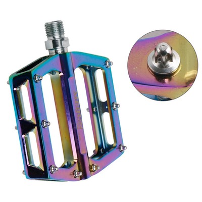 Pedale 1 Paar Straße Mountainbike Aluminiumlegierung Regenbogen Reiten