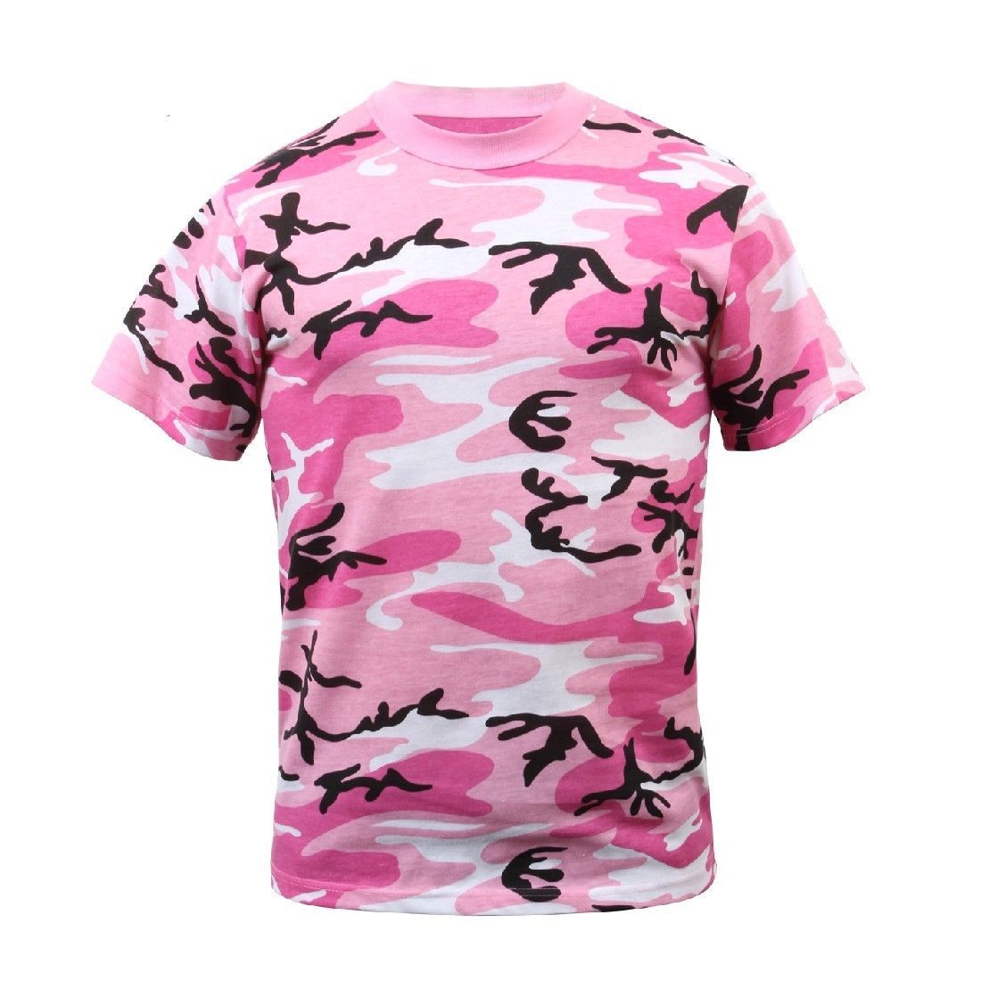 PINK CAMOFLAGE ROTHCO 8987 MENS CAMOFLAGE TSHIRT PINK CAMO T