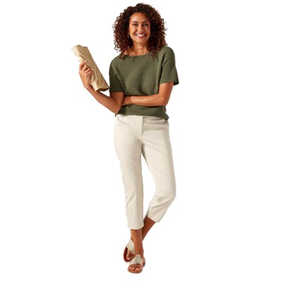 

Женские укороченные брюки Tommy Bahama Boracay, песочный хаки,  года, Khaki sand, TW119909