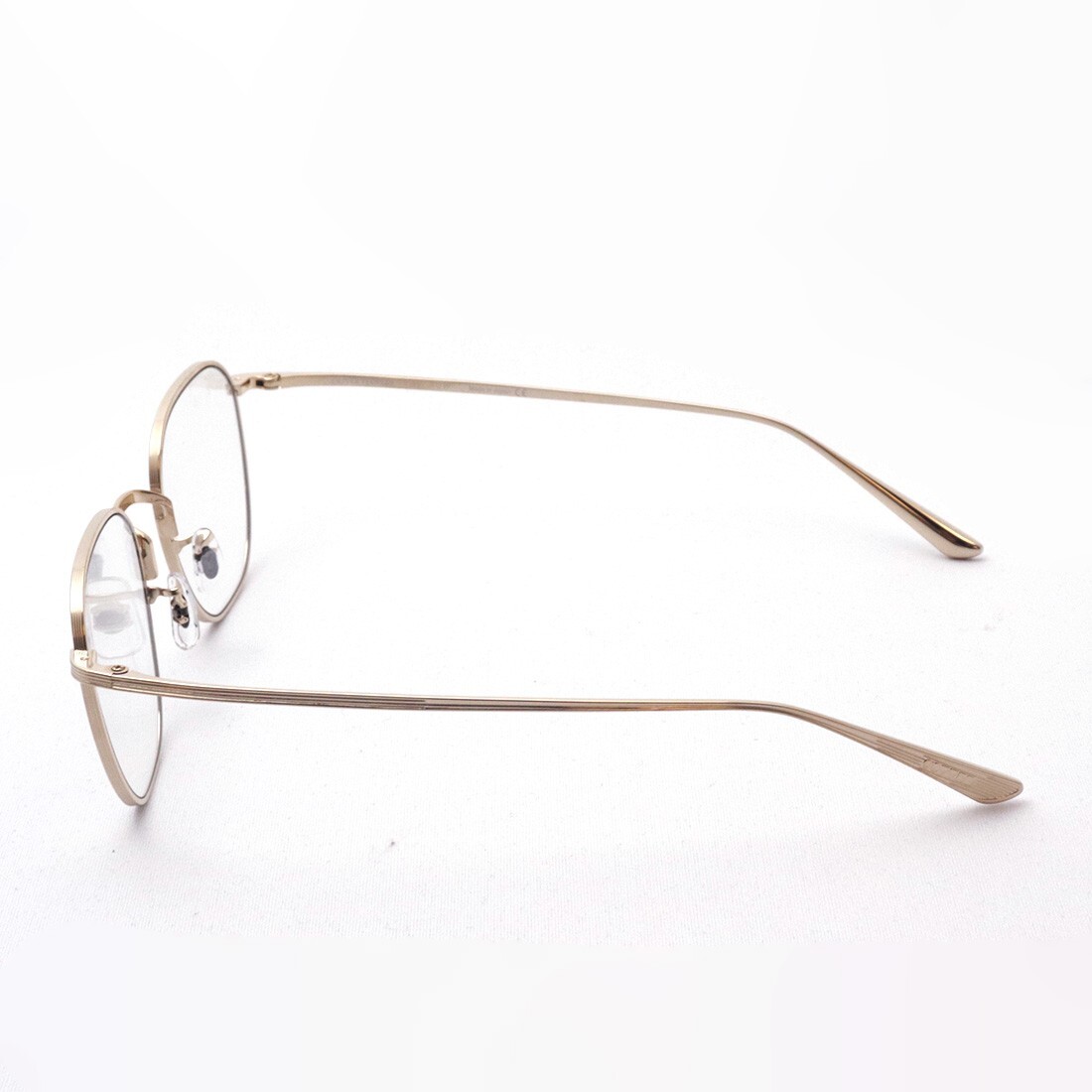 Pre-owned Oliver Peoples Board Meeting 2 Ov1230st 52921w Gold 49mm Eyeglasses Gold Frame In Clear