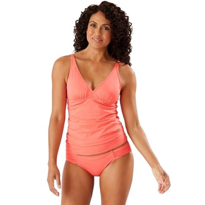 

Танкини через плечо Tommy Bahama, цвет Paradise Coral, маленький