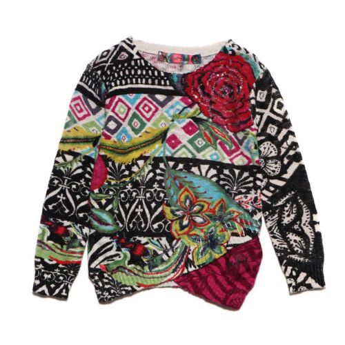 Desigual girls/childs pullover sweater jumper size 3-4 NWT RRP $100.00