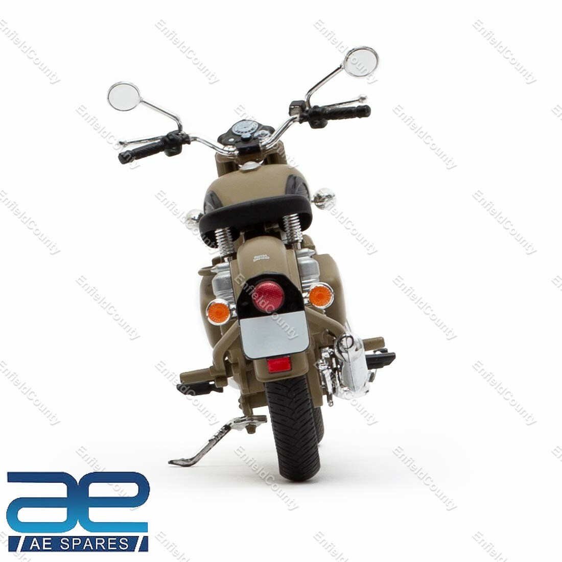 For Royal Enfield Classic 500 1:12 Scale Model Desert Storm 