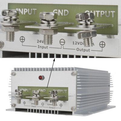 Power Converter Regulator DC 24V Step-Down to DC 12V 60A 720W Waterproof