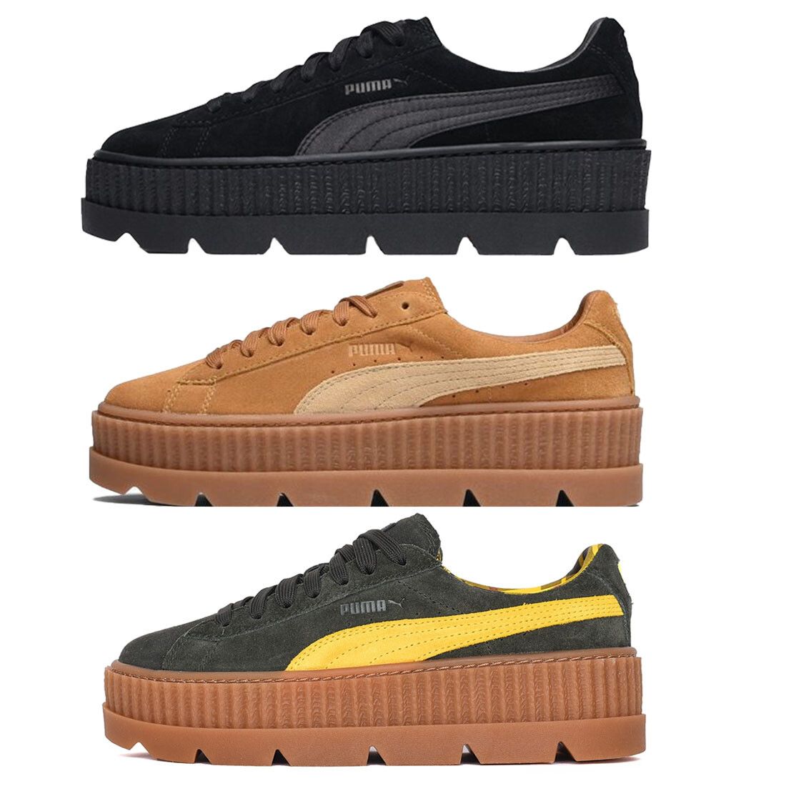 puma rihanna fenty marron