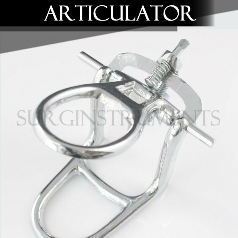 Dental Lab - Articulator Chrome Plated Full High Arch Adjustable