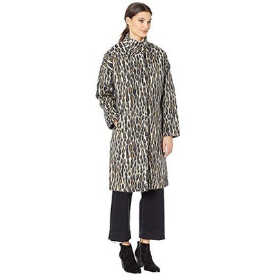 

Пальто Juicy Couture из жесткой ткани с леопардовым принтом, Pitch Black Boulevard Leopard, XS (США 0), WFWJ85892