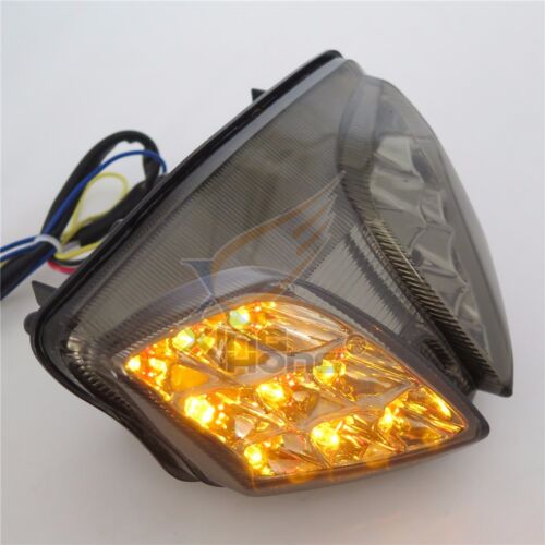 For 2008-2013 Suzuki GSXR 600 GSX-R600 750 GSX-R750 Clear LED Tail Brake Light