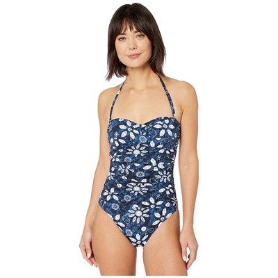 

Сплошной бандо Mio с гофрированной отделкой Bleu Rod Beattie Take A Dip, темно-синий/мульти, Navy/multi