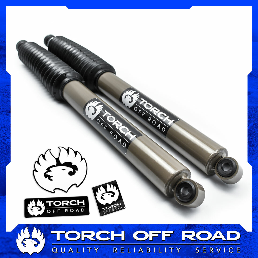 Extended Rear Shocks (2"4" Lift) For 20052023 Toyota 4x4 Rwd