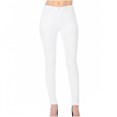 Джинсы для ягодиц, I Love You Wax Jeans Женские джинсы с высокой посадкой для подтяжки ягодиц, белые, 7