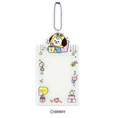 BT21 Photo Card Holder Party Chimmy JIMMIN Characters Cute BTS JIN SUGA JHOPE  V