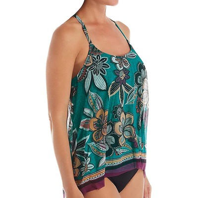 

Женские танкини Current Mesh Layer Coco Reef, темно-бирюзовый, Dark turquoise