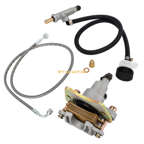 Rear Brake Caliper & Master Cylinder & Line for Polaris Trail Blazer 250 330