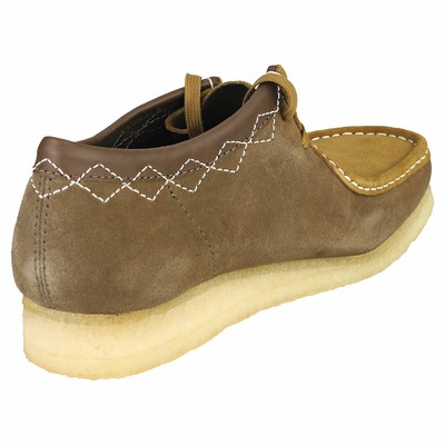 CLARKS ORIGINALS CLARKS ORIGINALS WALLABEE HERREN GREEN SCHUHE WALLABEE - 44.5 EU