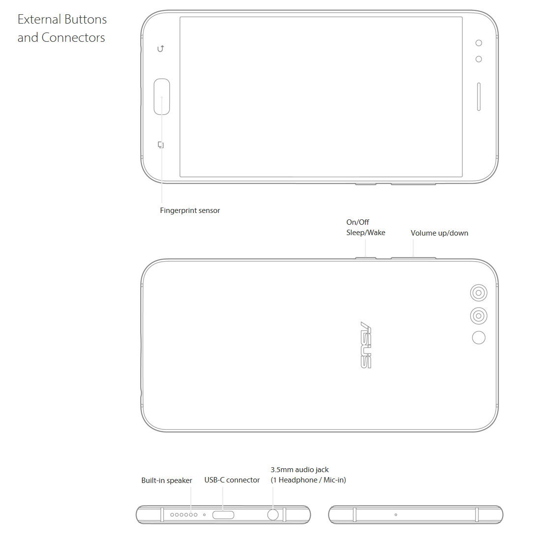 Asus zenfone 4 ze554kl 6gb ram 64gb dual sim 4g
