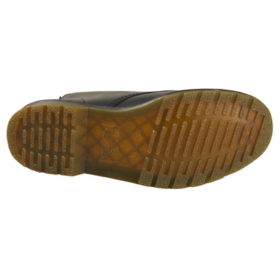 DR. MARTENS DR. MARTENS VEGAN 1460 MENS BLACK CASUAL BOOTS - 7 UK