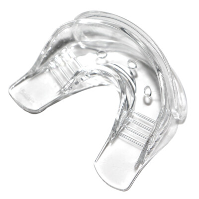 EZGO Dental Grade Silicone Teeth Whitening Tray Mouth Guard 2in1 Upper  + Lower