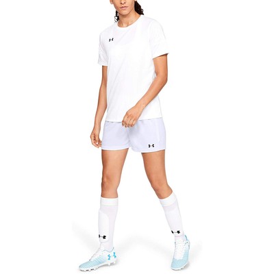 

Женские футбольные шорты Under Armour Maquina 2.0, белые (100)/черные, средние, Белый, 1328135