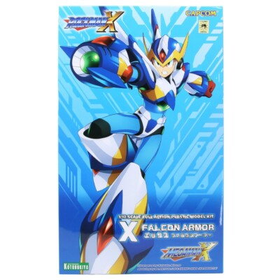 Kotobukiya Megaman X Falcon Armor Plastic Model Kit white