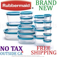 New Rubbermaid 36pc Piece Flex and Seal STORAGE SET 