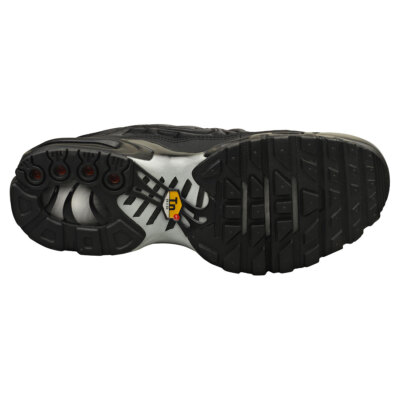 Pre-owned Nike Air Max Plus Womens Fashion Sneakers In Black - 7.5 Us