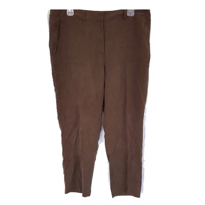 

Укороченные брюки Vince Camuto Serengeti Tencel, шоколадные,  лет, Chocolate, 9135331