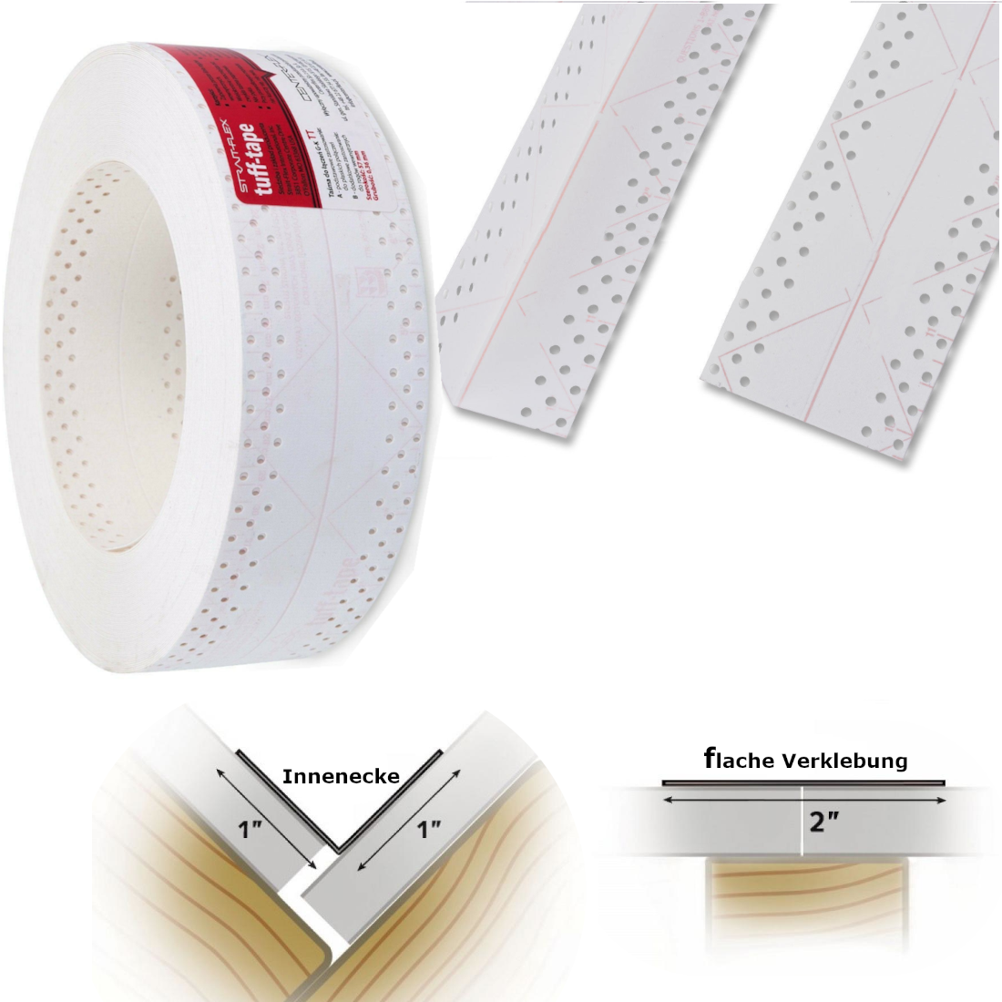 Trennfix Fugenband Selbstklebend - Profi-Qualität Für Trockenbau