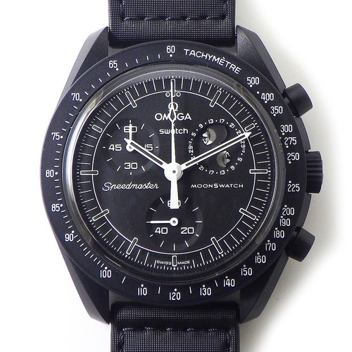 時計 Snoopy x OMEGA x Swatch MoonSwatch Black Swatch Moonswatch Moonphase Black New Moon Watch Review