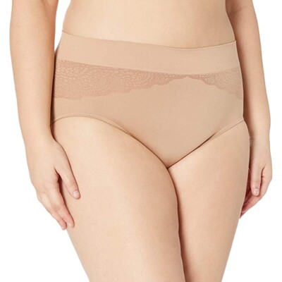 

Женские бесшовные трусики больших размеров Warner Cloud 9, Toasted almond, RS3241P