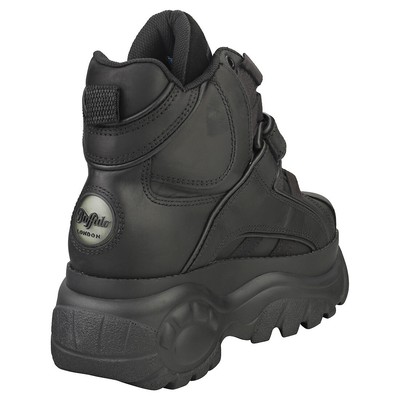 Pre-owned Buffalo 1348-14 2.0 Womens Platform Boots In Black - 8.5 Us