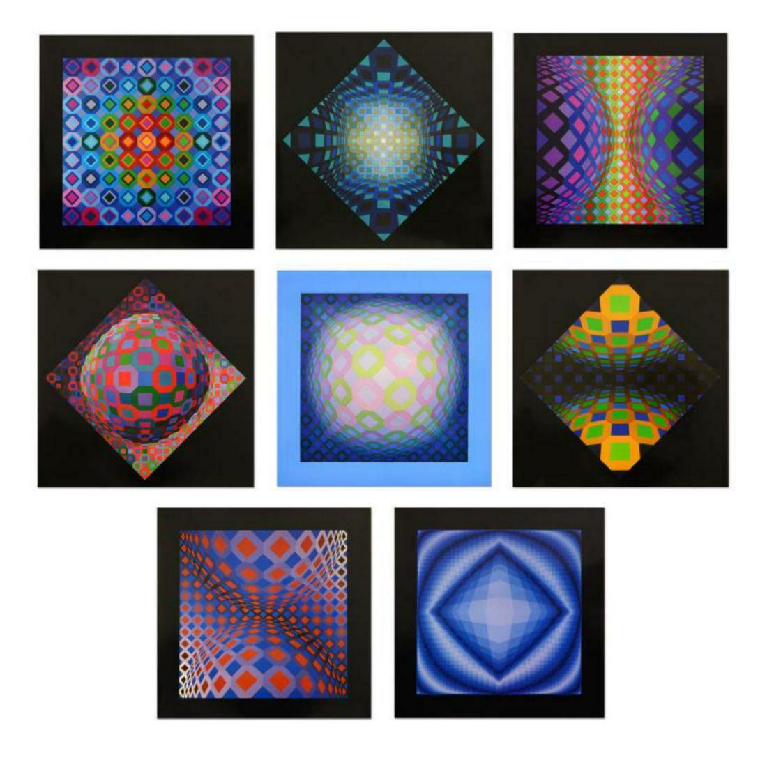 Victor Vasarely (19081997), "Structures Universelles eBay