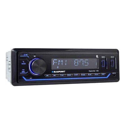 Blaupunkt NASHVILLE 140 1-DIN Bluetooth/USB/MP3 Car Stereo Digital Media Rece...