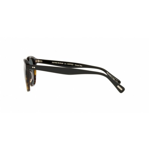 Pre-owned Oliver Peoples 0ov5454su Desmon Sun 1724p1 Brown/g-15 Polar Polarized Sunglasses In Green