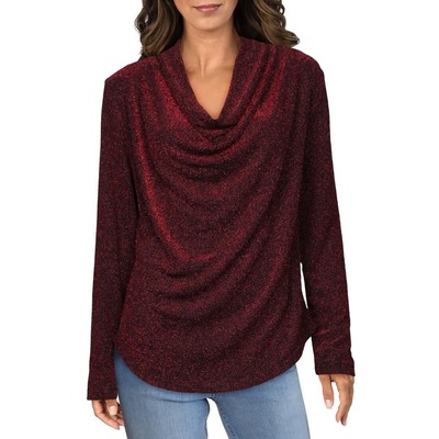 

Женские туфли Karen Kane с драпировкой, металлик, красный, средний