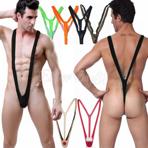mens one strap swimsuit