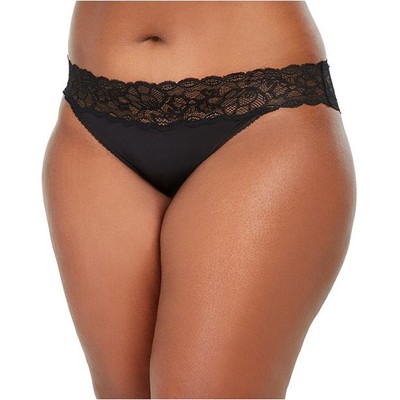 Женские соблазнительные комфортные трусики-бикини Calvin Klein с кружевом